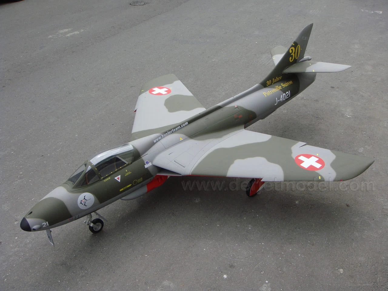 Hawker Hunter - Patrouille Suisse