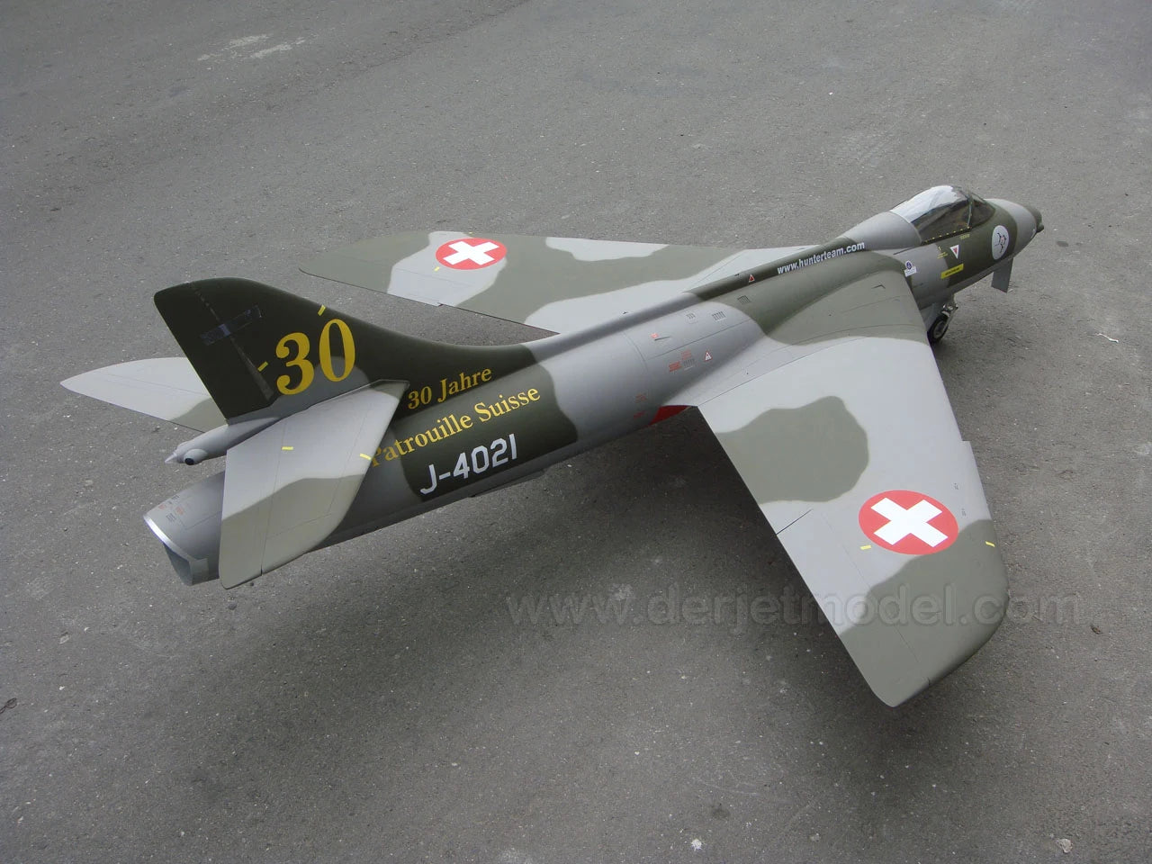 Hawker Hunter - Patrouille Suisse