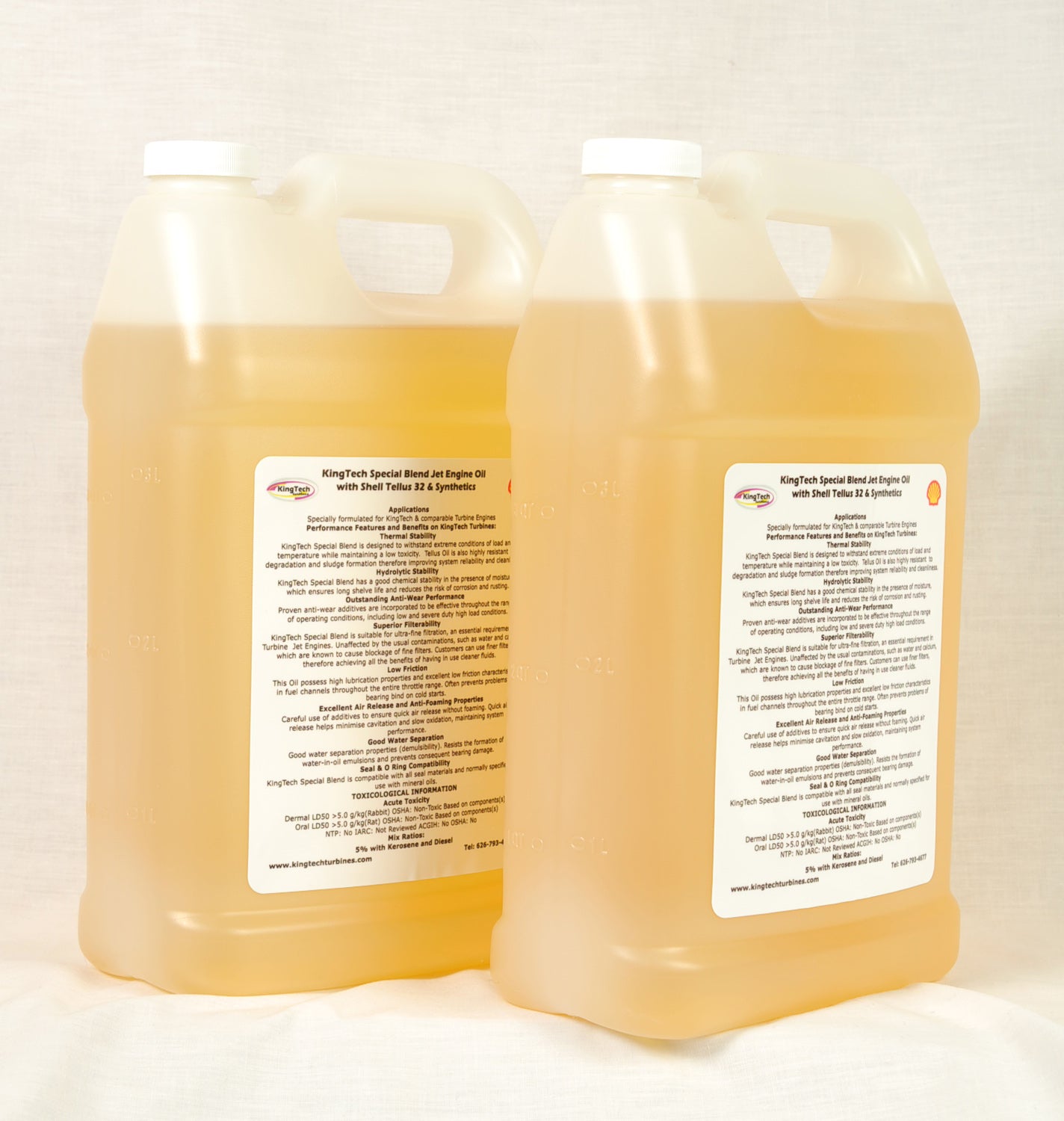 KingTech V3 Turbine Oil 2 gallons