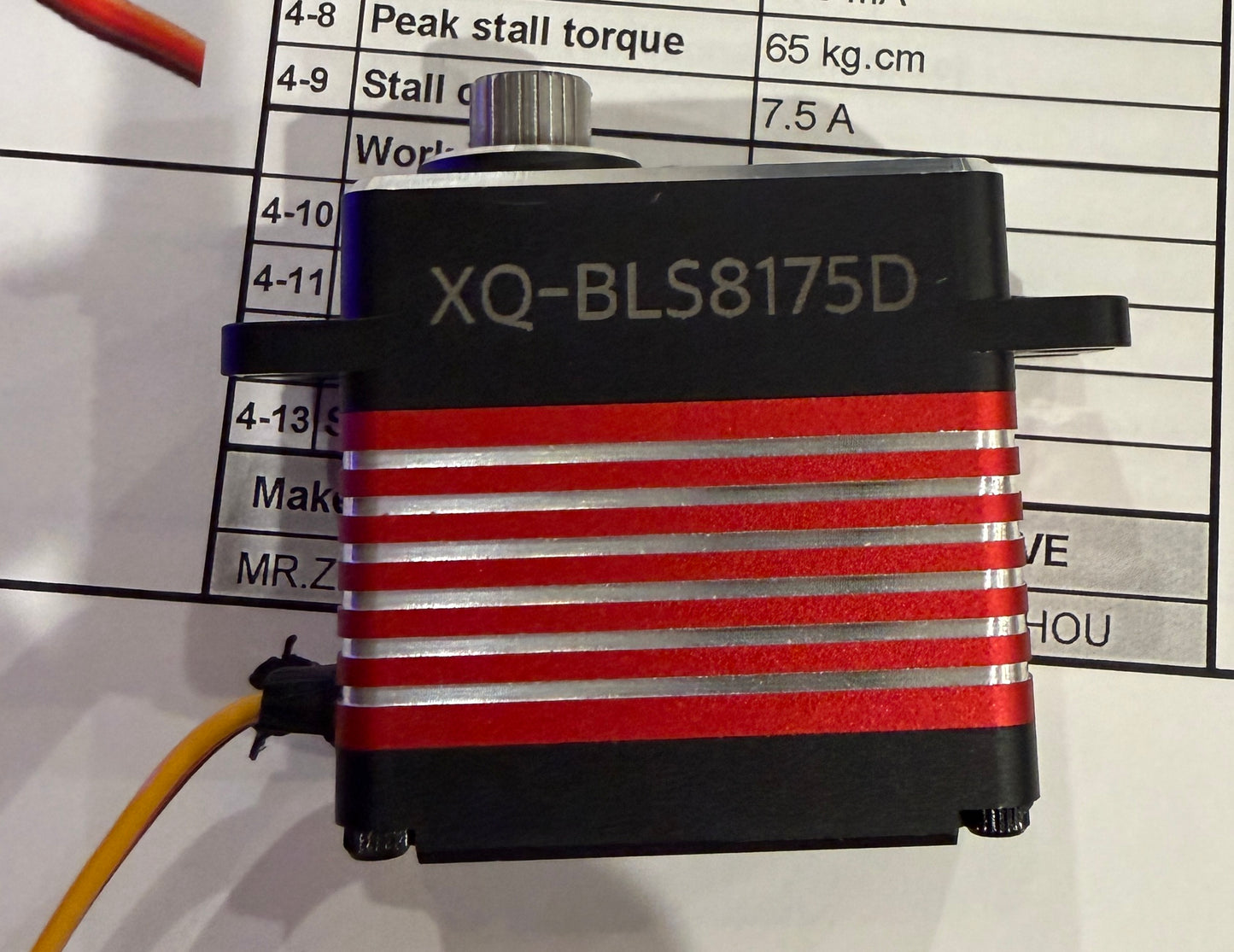 XQ-Power BLS8175D HV Digital Servo
