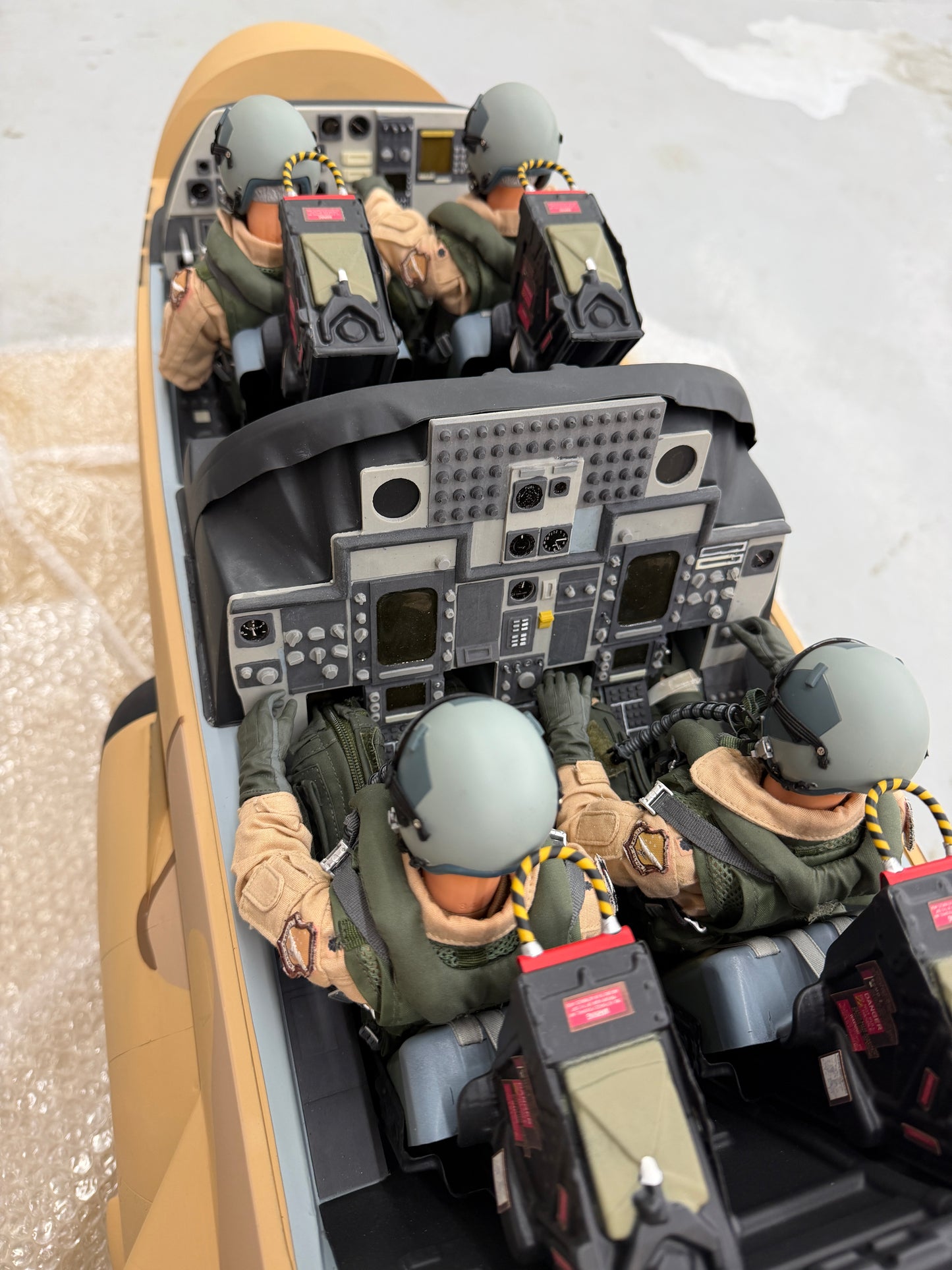 EA6b Prowler - VAQ-133 'Wizards' desert camo PNP