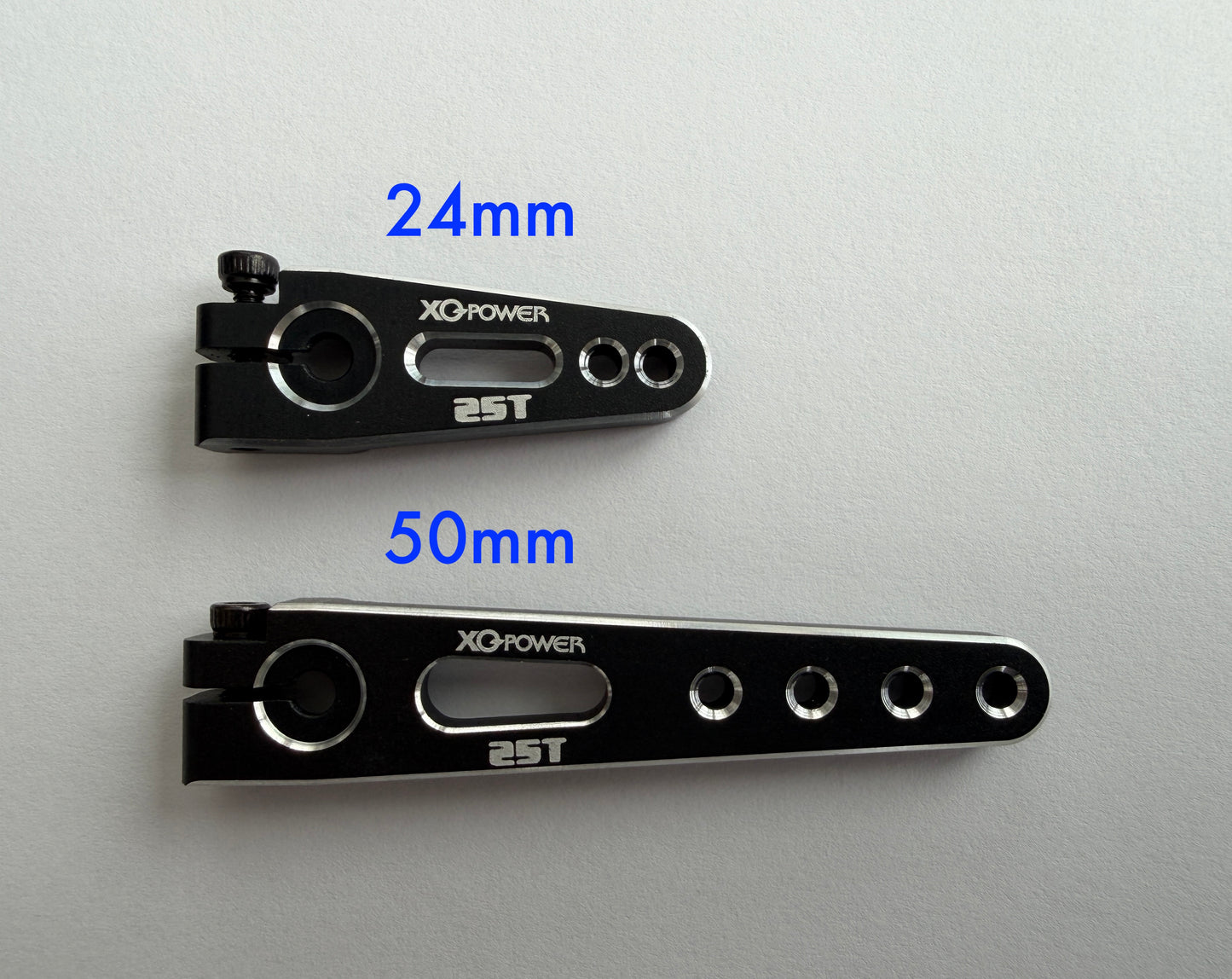 XQ-Power 50mm Aluminum Servo Arm (25T-8mm)